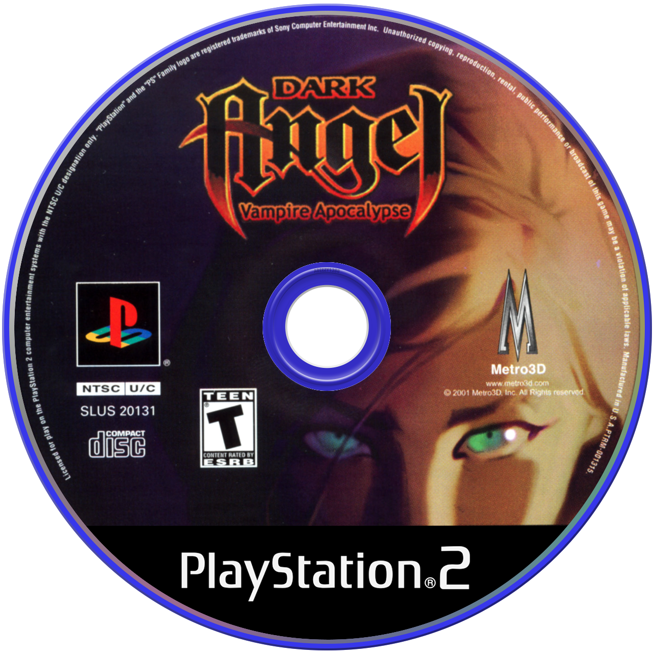 Dark Angel Vampire Apocalypse media 5 for Playstation 2